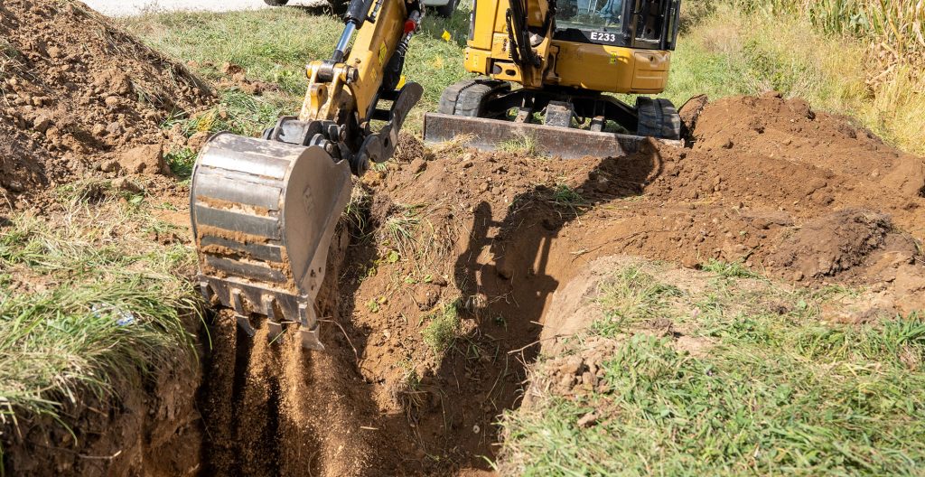 Backhoe Excavation J&R Underground