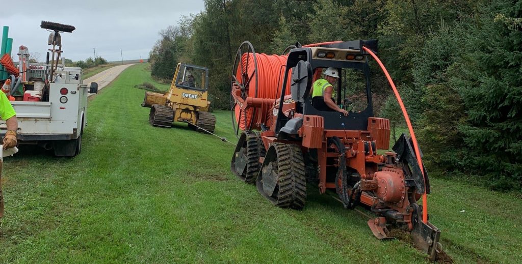 Cable Plowing J&R Underground